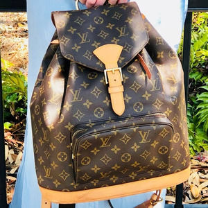 Louis Vuitton Brown Monogram Coated Canvas Montsouris BB Gold Hardware,  2021 Available For Immediate Sale At Sotheby's